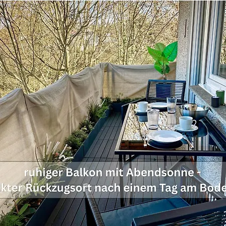 Appartement Ruhige Seemoewe Mit Balkon - Ideal Fuer Paare & Radurlauber