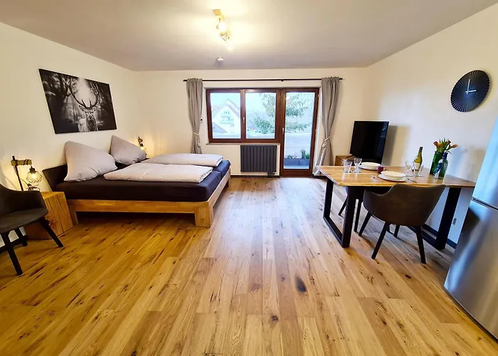 Seemoewe - Moderner Komfort Mit Balkon & Wlan Am Bodensee דירה רדולפצל אם בודנזי