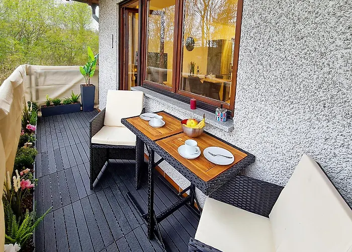 Seemoewe - Moderner Komfort Mit Balkon & Wlan Am Bodensee * Radolfzell am Bodensee