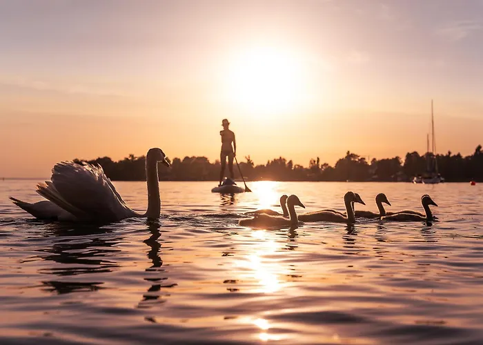 Seemoewe - Moderner Komfort Mit Balkon & Wlan Am Bodensee דירה
